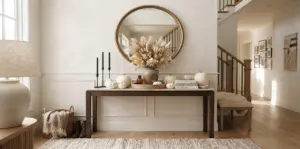 how to style a console table