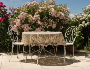 wrought iron patio furniture