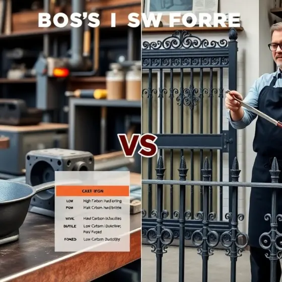 Cast Iron Vs Wrought Iron: How To Choose The Right Metal For Your Project In 2026