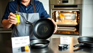 how often to season cast iron