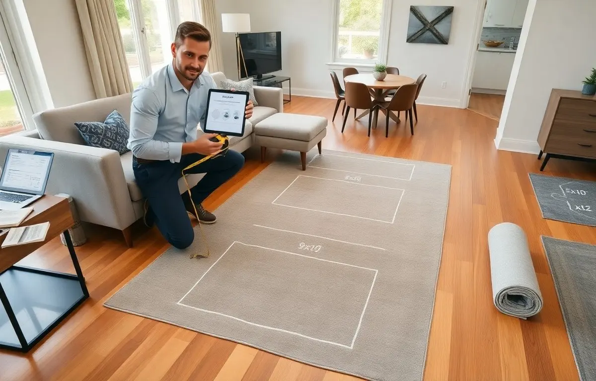 how to choose a rug size