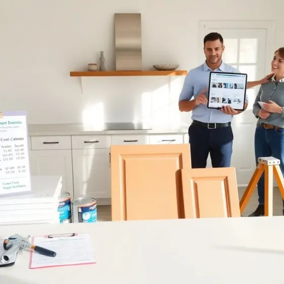 How Much Does It Cost To Paint Kitchen Cabinets? Real Estimates & Budget Planner (2026)