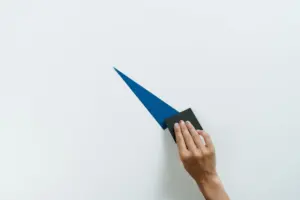 how to hang peel and stick wallpaper